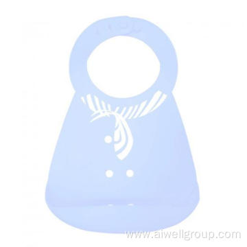 Waterproof Feeding Baby Cartoon Silicone Bib